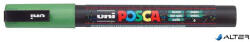 uni Dekormarker, 0, 9-1, 3 mm, UNI "Posca PC-3ML", fényes zöld (285320000)
