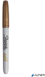 Sharpie Alkoholos marker, 1, 4 mm, kúpos, SHARPIE "Metallic", arany (NSH1891062)