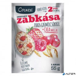 Cornexi Zabkása, 55 g, CORNEXI, piros gyümölcsös-chia maggal (KKAS-0112) - alter