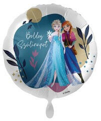  Fólia lufi 17" 43cm Frozen, Boldog szülinapot (LUFI820406)