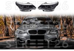 TUNING-TEC Faruri 3D LED Angel Eyes compatibil cu BMW Seria 5 E60 E61 (2003-2007) Negru (6889)