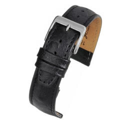 LBS Curea Piele Naturala Textura Strut (neagra) 18mm