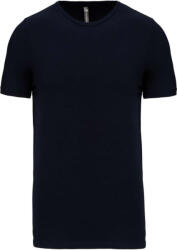 Kariban Férfi rövid ujjú környakas sztreccs póló, Kariban KA3012, Navy-3XL (ka3012nv-3xl)