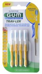 Sunstar Periute de dinti interdentare GUM Travler 1.3 mm 4 bucati