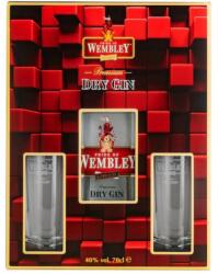 Wembley - London Dry Gin + 2 pahare - 0.7L, Alc: 40%