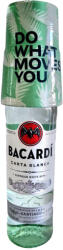 BACARDI - Rom Carta Blanca + 1 pahar on top - 0.7L, Alc: 37.5%