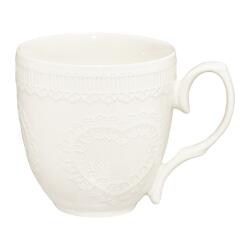 Ambition Cana 350ml, model inima, Galactic White (43636)