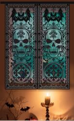 Fiestas Guirca Decorațiune pentru fereastră - Gothic 102 x 213 cm