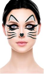 Fiestas Guirca Татуировка за лице - Котка, с брокат