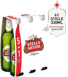 Stella Artois Bere blonda, Stella Artois, 6 x 330 ml (391397)