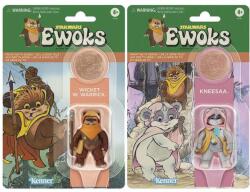  Star Wars: Ewoks Vintage Collection Akciófigurák - Wicket W Warrick & Kneesaa 10 cm
