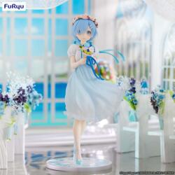 Furyu Re: Zero Starting Life in Another World Trio-Try-iT PVC Szobor - Rem Bridesmaid 21 cm