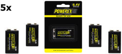 POWEREX Precharged 8.4V 300mAh reincarcabil model 9V (NK275-1x)