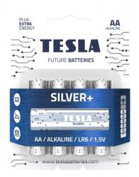 Tesla Set 4 baterii alcaline mangan fara mercur Tesla AA LR6 1.5V nereincarcabila 8176448 TZ887 Format AA TESLA (TZ887)