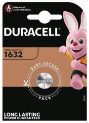 Duracell CR1632 125mAh 3V baterie plata BS231-1x Baterii plate Conținutul pachetului 1 Bucată (BS231-1x)