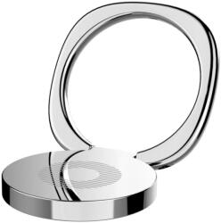 Baseus Privity Ring holder / ring with stand function - silver (6953156251687)