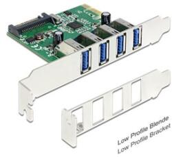 Delock I/O DELOCK PCI-E -> 4x USB 3.0 (89360)