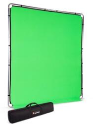 Manfrotto EzyFrame háttér 2 x 2.3m Chroma Key Zöld (LL LB7946) - bluechip