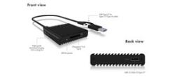 RaidSonic Icy Box IB-CR404-C31 CFexpress USB 3.2 Gen 2 Type-A/C (IB-CR404-C31) - bluechip