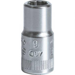 STAHLWILLE 40 D 6 (01030006) kettős hatlap Dugókulcs betét 6 mm 1/4 (6, 3 mm)