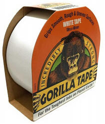 Gorilla Tape White extra erős ragasztószalag, fehér 48mmx10m (BAD-3044610) - megatool
