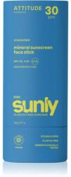 ATTITUDE Sunly Kids Face stick Crema de soare cu minerale stick pentru copii SPF 30 20 g