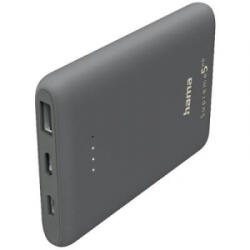 Hama Supreme 5HD Powerbank 5000 mAh LiPo USB-A, USB-C® Sötétszürke (00201671)