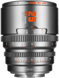 7artisans Hope S35 25mm T2.1 objektív, ezüst (Micro 4/3) (25T21TG-M)