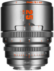 7artisans Hope S35 25mm T2.1 objektív (Sony E bajonett) ezüst (25T21TG-E)
