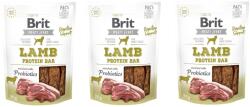 Brit Jerky Snack Bar cu proteine din carne de miel 3x80g