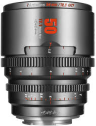 7artisans Hope S35 50mm T2.1 objektív (M4/3 bajonett) ezüst (50T21TG-M)