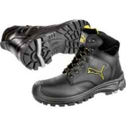 PUMA Borneo Black Mid (630411-42) Biztonsági csizma S3 Cipőméret (EU): 42 Fekete, Sárga 1 db