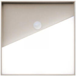 ECO Light MEG + PIR (9490-Q-PIR SA) LED-es fali lámpa mozgásjelzővel Fixen beépített LED-es 5 W LED Homok