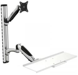 SpeaKa Professional Fali monitor- és billenytyűzettartó 33, 02 - 68, 58 cm (13-27), SP-MM-730 (SP-10450580) (SP-10450580)
