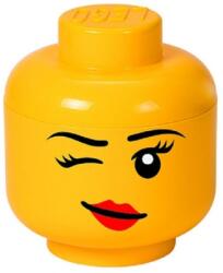 LEGO® Cutie depozitare 40311727 cap minifigurina fata, S, LEGO L40311727 (40311727)