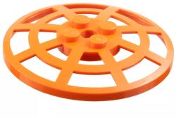 LEGO® 4285bc167 - LEGO vöröses narancssárga tányér 6 x 6 méretű, inverz (radar) hálós (4285bc167)