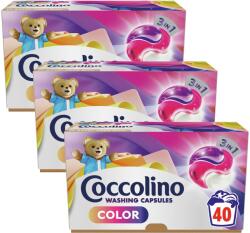 Coccolino Color 3 × 40 db