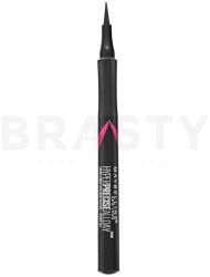 Maybelline Hyper Precise All Day Eyeliner széles applikátorú szemhéjtus 01 Forest Brown