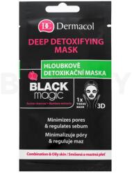  Dermacol Black Magic Deep Detoxifying Mask gézmaszk zsíros bőrre 15 ml
