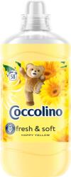 Coccolino Fresh & Soft Happy Yellow öblítőkoncentrátum 58 mosás 1450 ml