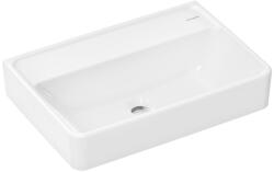 Hansgrohe Xanuia Q Kompakt kerámia mosdó 55x37 cm csaplyuk és túlfolyó nélkül, fehér 60212450 (60212450)