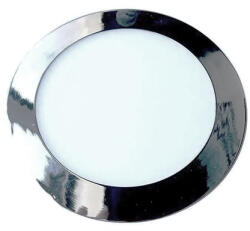 ElectronicPlus Panou LED Slim Rotund 24W 4000K - Crom (SKU-6353)