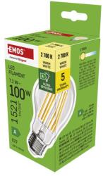 EMOS Bec LED cu filament A60 clasa A / E27 / 7, 2 W (100 W) / 1521 lm / alb cald