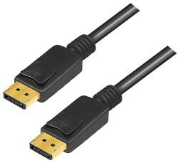 LogiLink DisplayPort Cable, DP 1.4, M/M, 5m, black (CV0139)