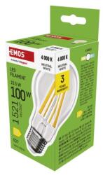 EMOS Bec LED cu filament A60 / E27 / 10, 5 W (100 W) / 1521 lm / Alb neutru