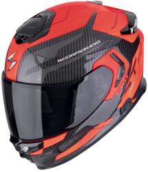 Scorpion EXO-GT SP AIR FLEX zárt motoros bukósisak fekete-fluo piros