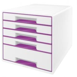 Leitz Cutie sertare Leitz WOW cu 5 sertare violet