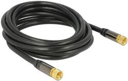 Delock Antennakábel F-csatlakozóval > F-csatlakozóval RG-6/U 3 m fekete (88920)