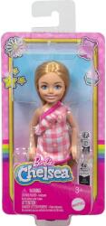 Mattel Papusa Barbie Chelsea, Checked Dress, HXM95