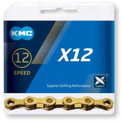 KMC Lánc KMC X12-1 GOLD 1/2x11/128 126L